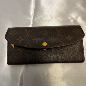 LV Emilie monogrammed wallet